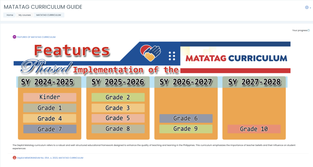 MATATAG Curriculum